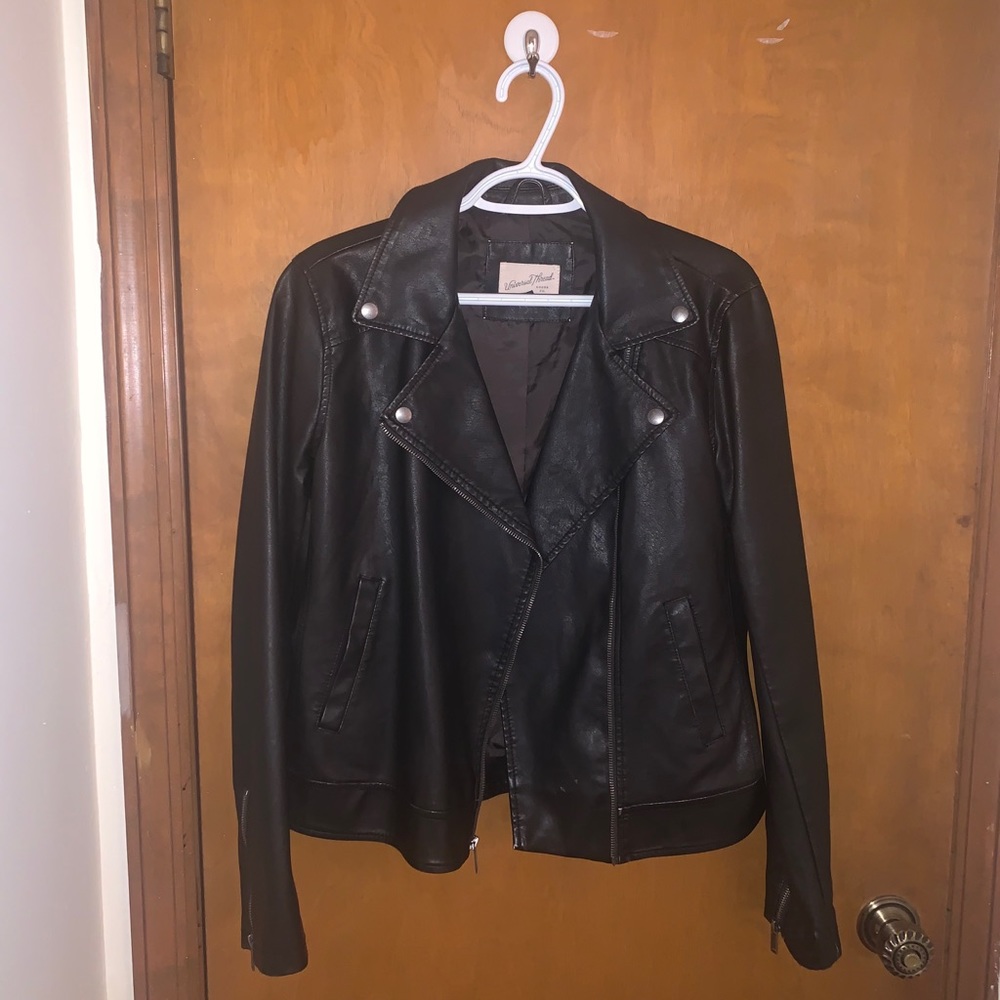 Universal Thread Faux Leather Moto Jacket